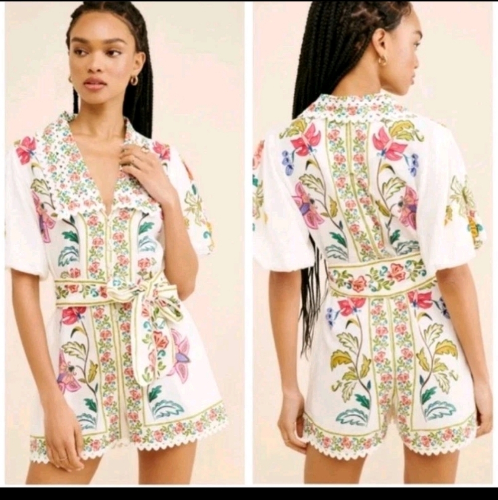 Farm Rio Insects Floral Romper